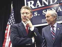 Rand e Ron Paul