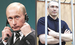 Putin e Khodorkovsky