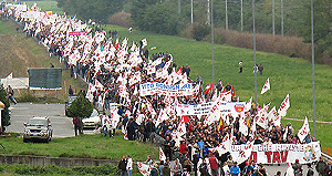 imponente corteo No-Tav imponente corteo No-Tav
