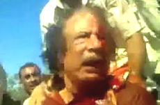 Gheddafi linciaggio