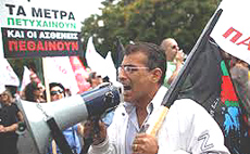 La protesta sociale in Grecia