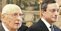 Napolitano e Draghi