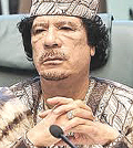 Muhammar Gheddafi
