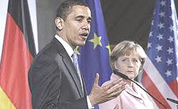 Obama e la Merkel