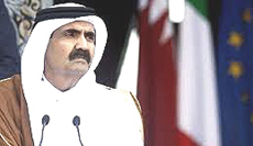 Hamad bin Khalifa Al Thani, emiro del Qatar