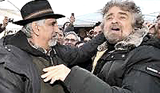 Alberto Perino e Beppe Grillo