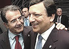 Prodi e Barroso