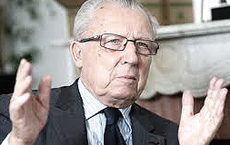 Jacques Delors, uno dei "padri" dell'euro-disastro