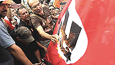Grecia, rabbia anti-tedesca