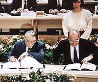 Trattato di Maastricht, fatale firma