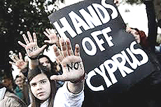 Cipro proteste