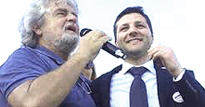 Grillo con Piccitto, neo-sindaco di Ragusa
