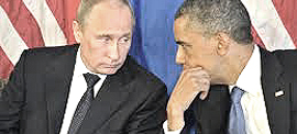Putin e Obama al G8 irlandese