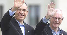Letta e Van Rompuy