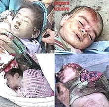 Bambini uccisi dagli Usa a Fallujah con armi di distruzione di massa