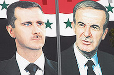 Bashar e Hafez Assad