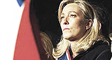 Marine Le Pen, del Front National