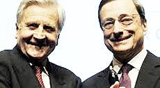 Trichet e Draghi