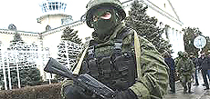 Soldati russi in Crimea