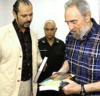 Estulin con Fidel Castro