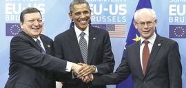 Obama coi vertici Ue 