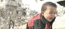 Un bambino a Gaza