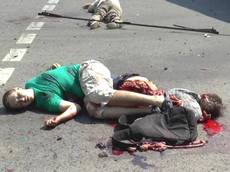Bambini massacrati nel Donbass dall'esercito ucraino