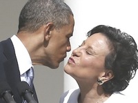 Penny Pritzker con Obama