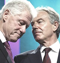 Clinton e Blair