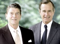 Reagan e Bush