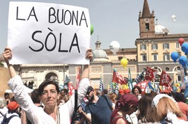 Insegnanti contro Renzi