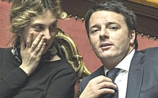 Renzi con Marianna Madia
