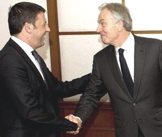 Renzi e Blair, ora Jp Morgan