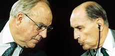 Kohl e Mitterrand