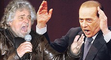 Grillo e Berlusconi