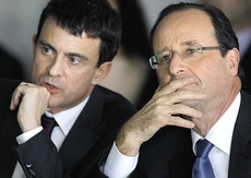 Valls e Hollande