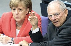 Merkel e Schaeuble