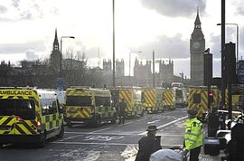 Londra blondata dopo l'attentato a Westminster