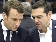 Macron e Tsipras