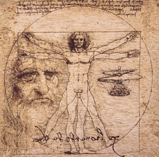 Leonardo e l'Uomo Vitruviano