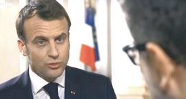 Macron a colloquio con Fazio