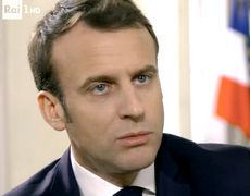 Macron intervistato da Fazio